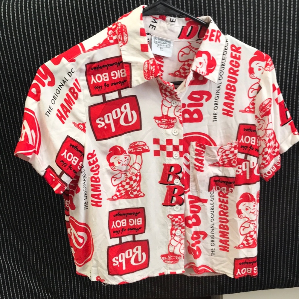Bob’s logo button up